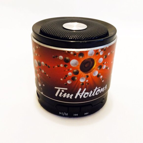 Tim Hortons Mini Blue Tooth Speaker-NIB - Picture 2 of 11
